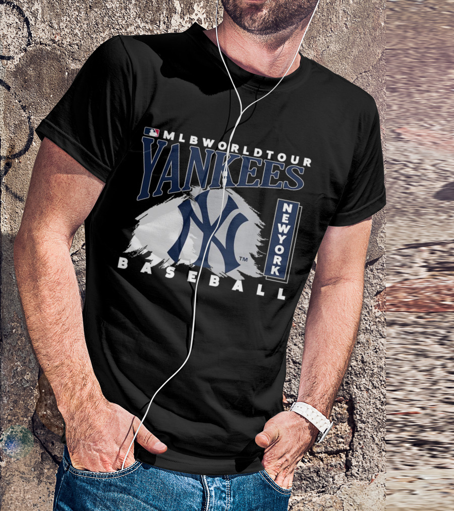 MLB World Tour Yankees New York Baseball T-Shirt