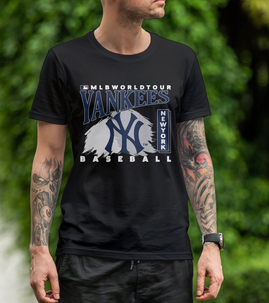 MLB World Tour Yankees New York Baseball T-Shirt