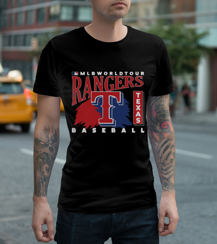 MLB World Tour Texas Rangers Baseball T-Shirt