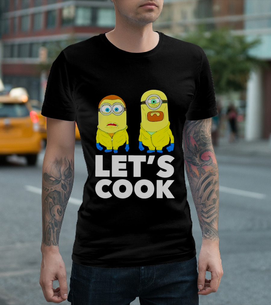 Minions Let's Cook Breaking Bad Crossover T-Shirt