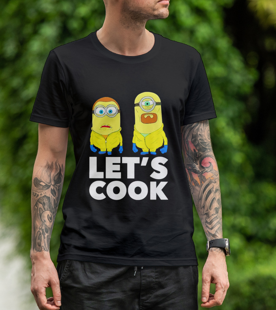 Minions Let's Cook Breaking Bad Crossover T-Shirt