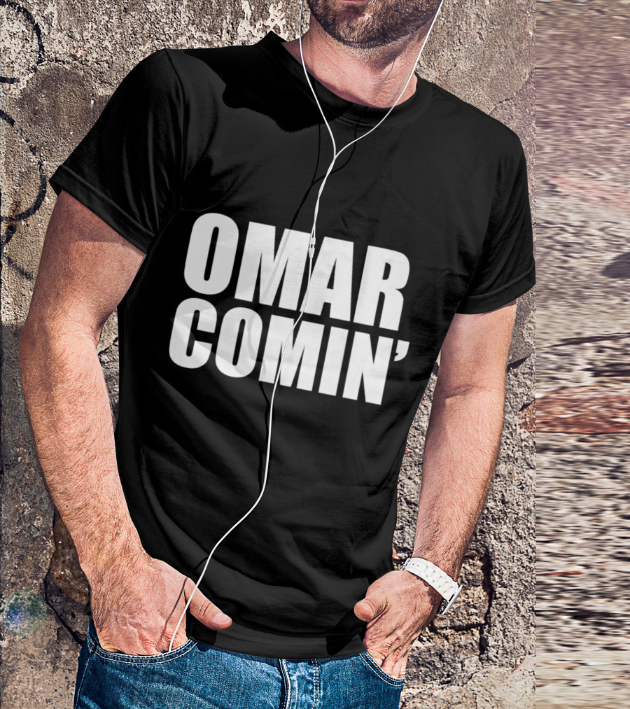 Omar Comin’ The Wire Iconic Catchphrase T-Shirt