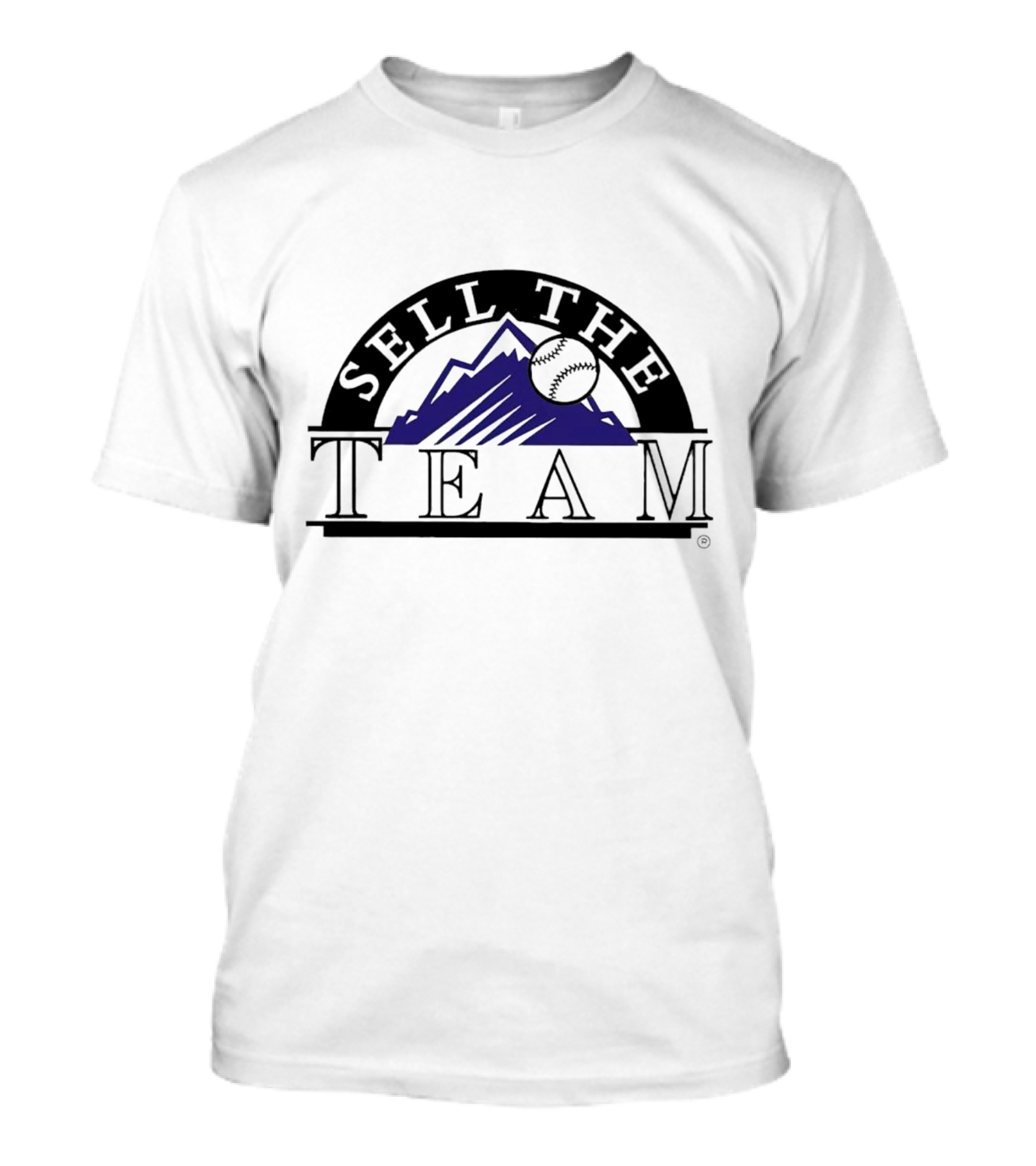 Sell The Team Baseball Colorado Rockies Critique T-Shirt