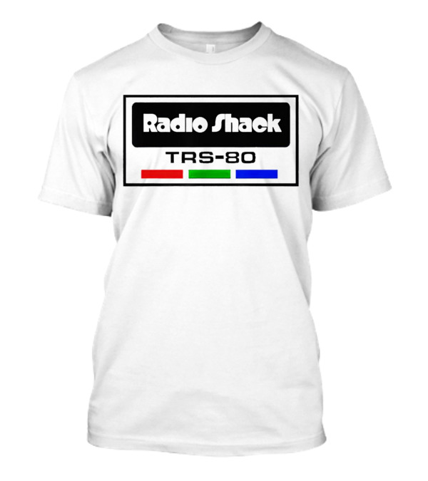 Radio Shack TRS-80 Retro Color Bar T-Shirt