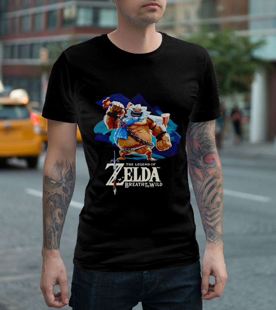 The Legend Of Zelda Breath Of The Wild Goron Character T-Shirt