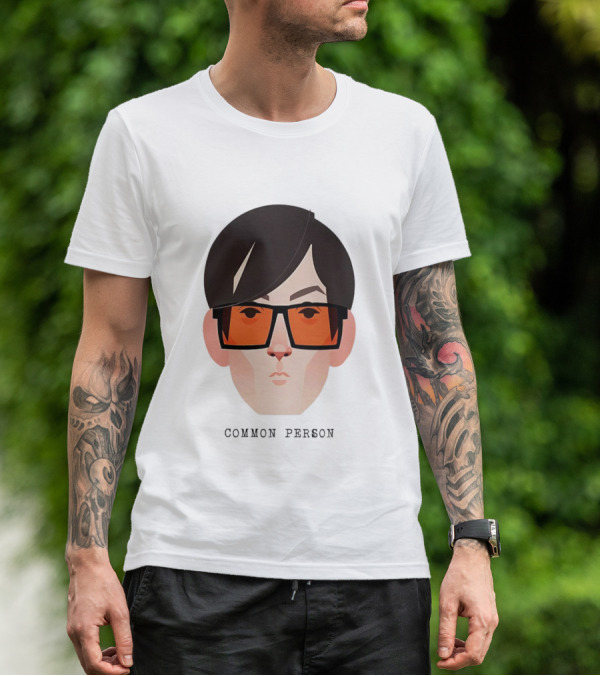 Common Person Sunglasses Face T-Shirt