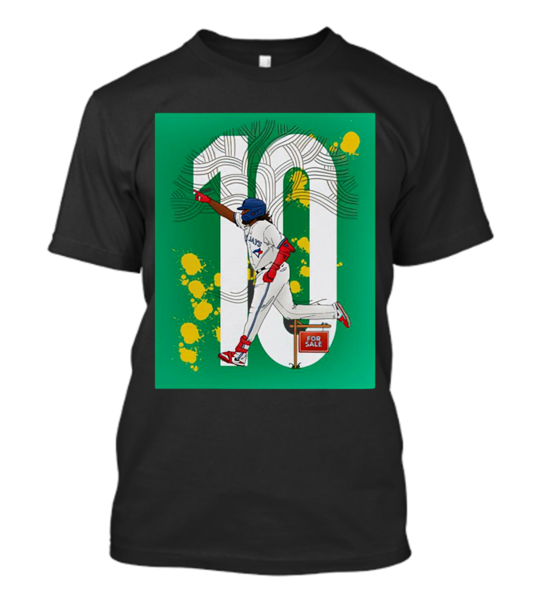 Vladimir Guerrero Jr. #10 Toronto Blue Jays Plakata For Sale T-Shirt