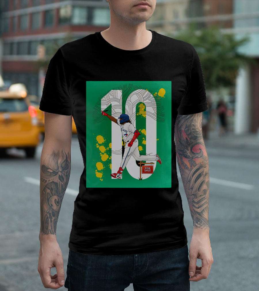 Vladimir Guerrero Jr. #10 Toronto Blue Jays Plakata For Sale T-Shirt