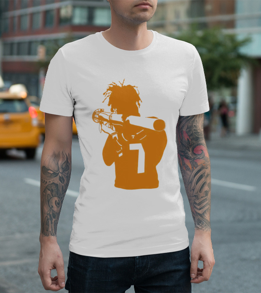 Bazooka Joe 7 Football Player T-Shirt