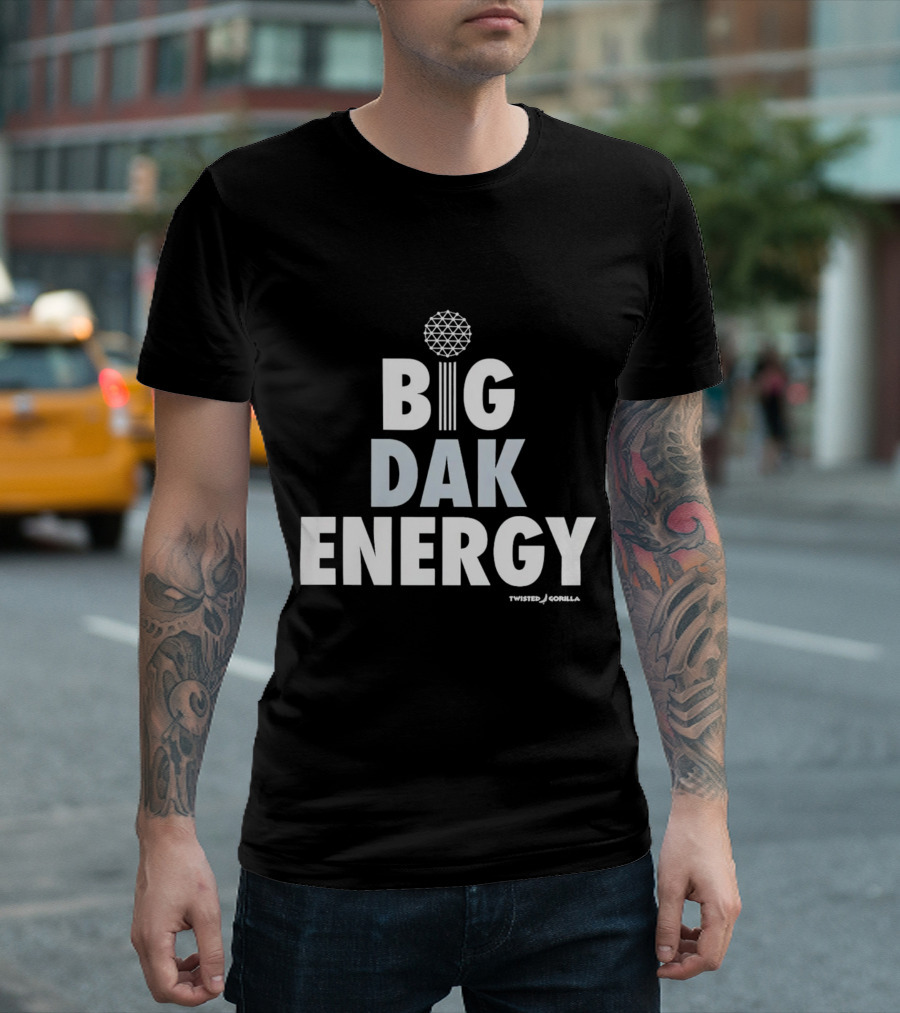 Big Dak Energy Twisted Gorilla T-Shirt