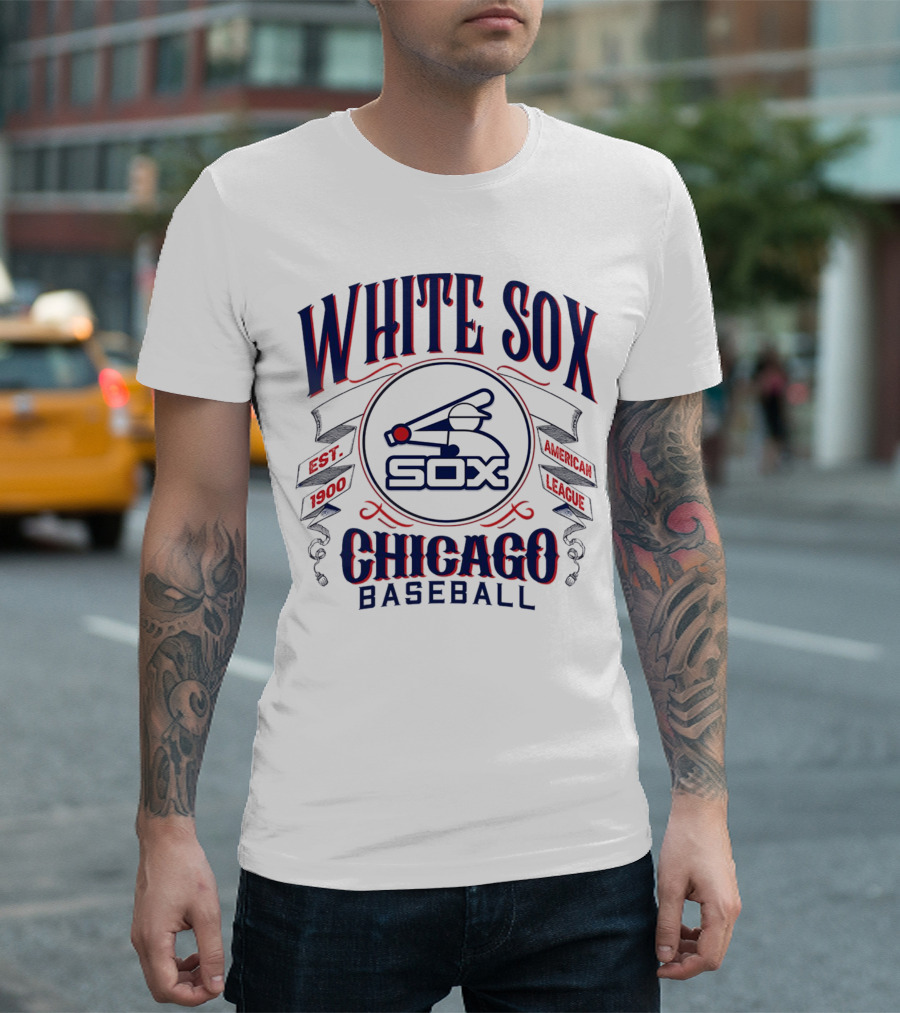 Chicago White Sox Est 1900 American League Baseball T-Shirt