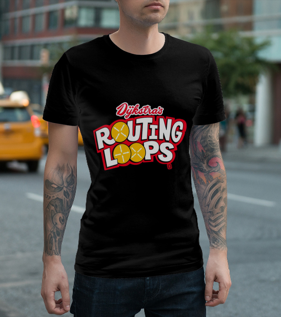 Dijkstra’s Routing Loops Comic T-Shirt
