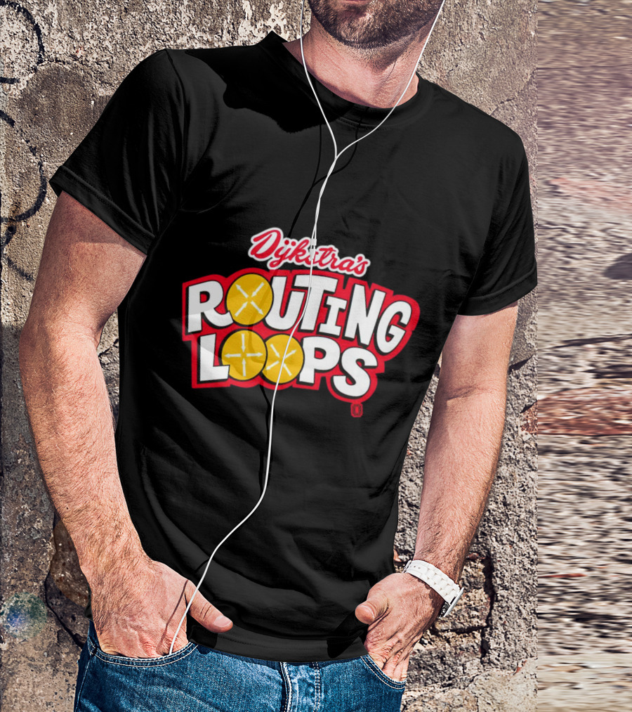 Dijkstra’s Routing Loops Comic T-Shirt