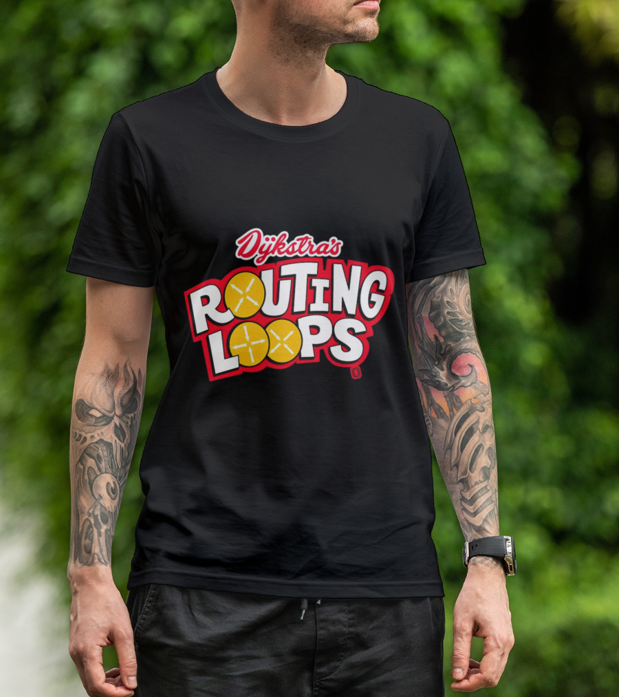 Dijkstra’s Routing Loops Comic T-Shirt