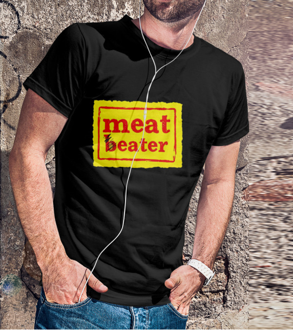 Meat Beater Yellow Label Icon T-Shirt