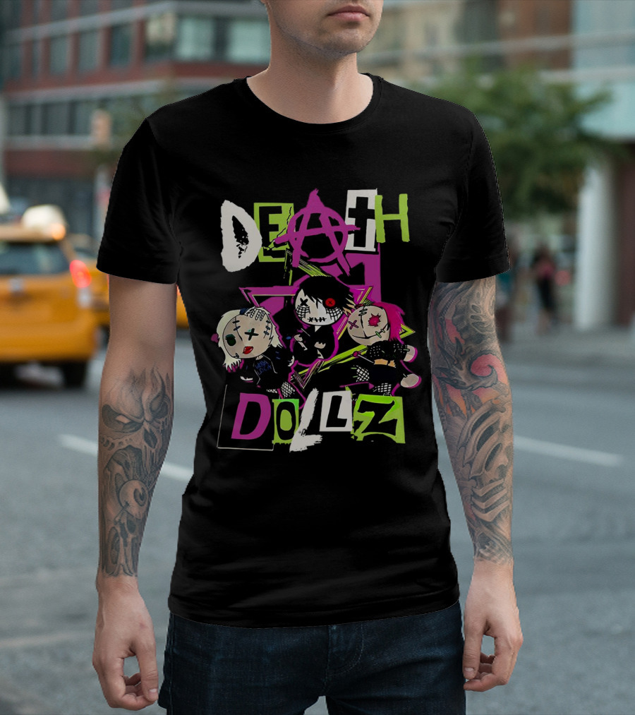 Death Dollz Rosemary Taya Valkyrie Jessicka Anarchy T-Shirt