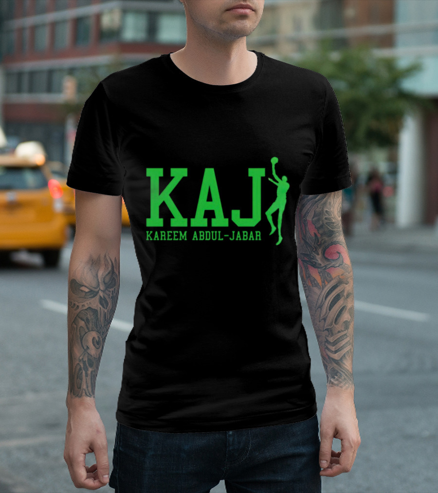 Kareem Abdul-Jabbar KAJ Jump Shot Legend T-Shirt