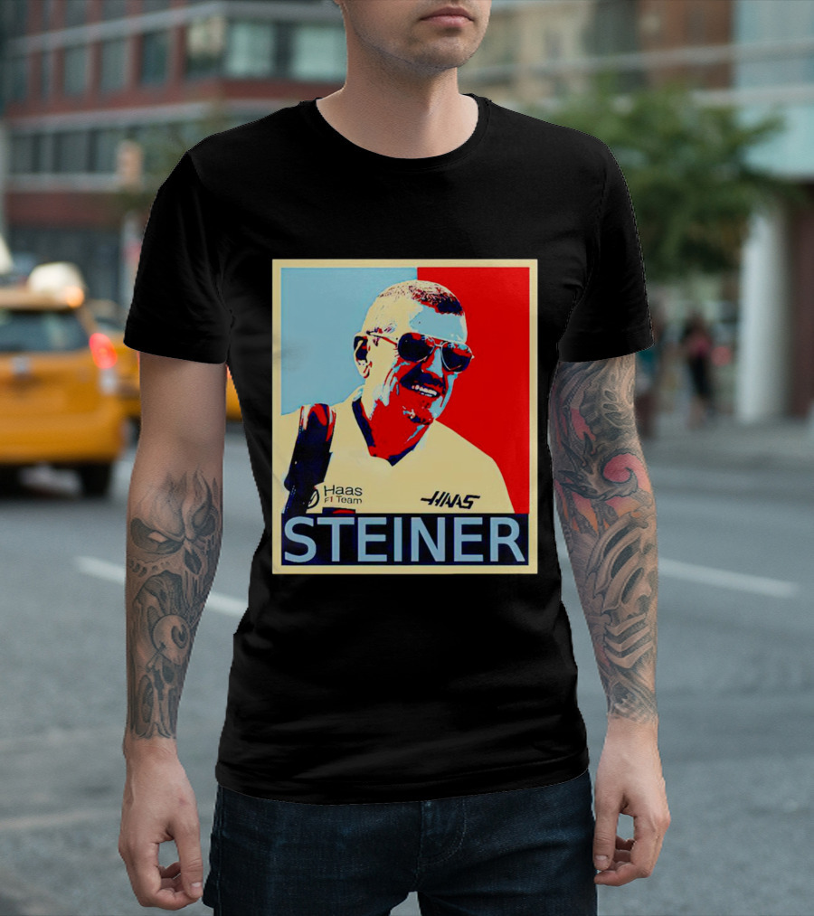 Haas F1 Team Gunther Steiner T-Shirt