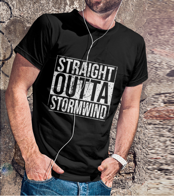 Straight Outta Stormwind World Of Warcraft T-Shirt