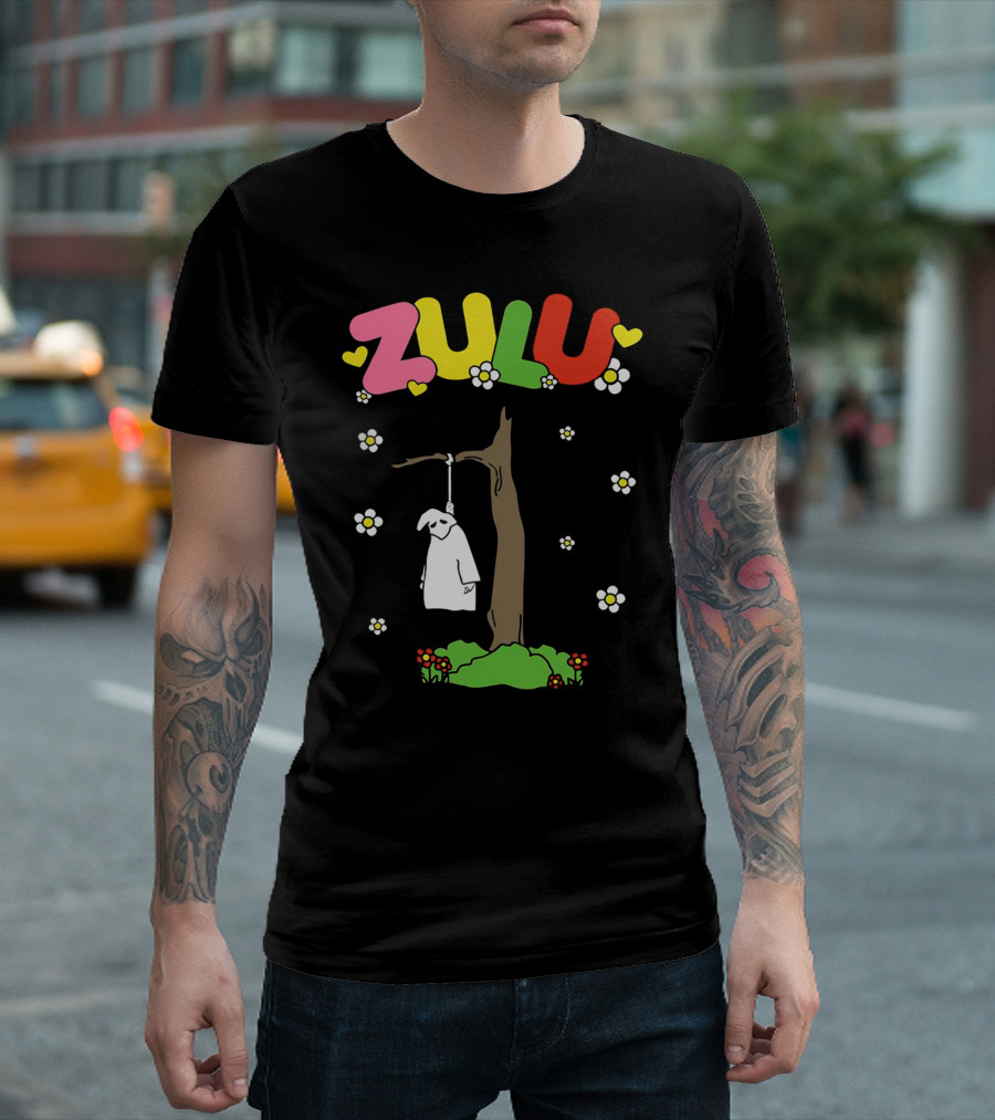 Zulu Flower Power Hanging Klansman T-Shirt