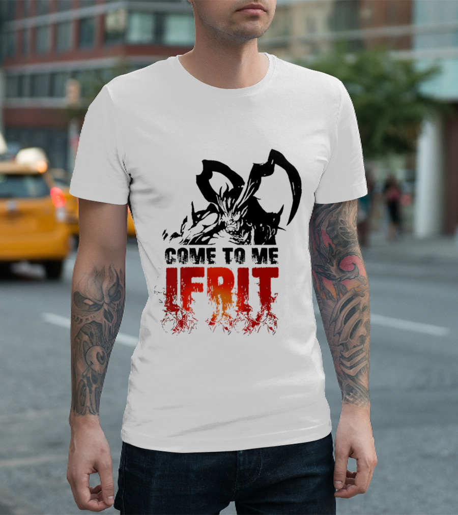 Come To Me Ifrit Fantasy Demon T-Shirt