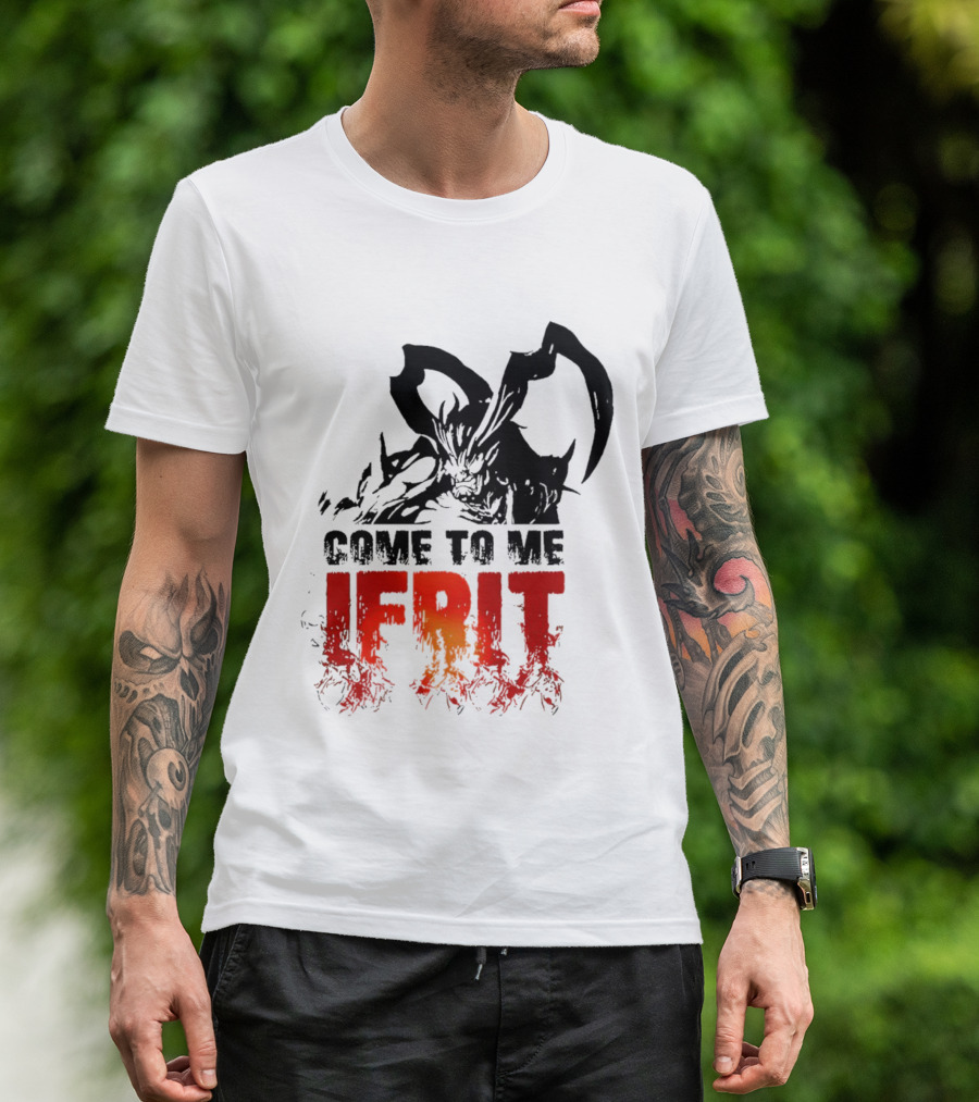 Come To Me Ifrit Fantasy Demon T-Shirt