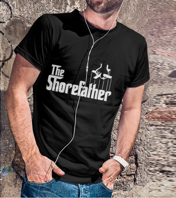 The Shorefather Mike Sorrentino Parody Text With Puppet Strings Iconic Reference T-Shirt