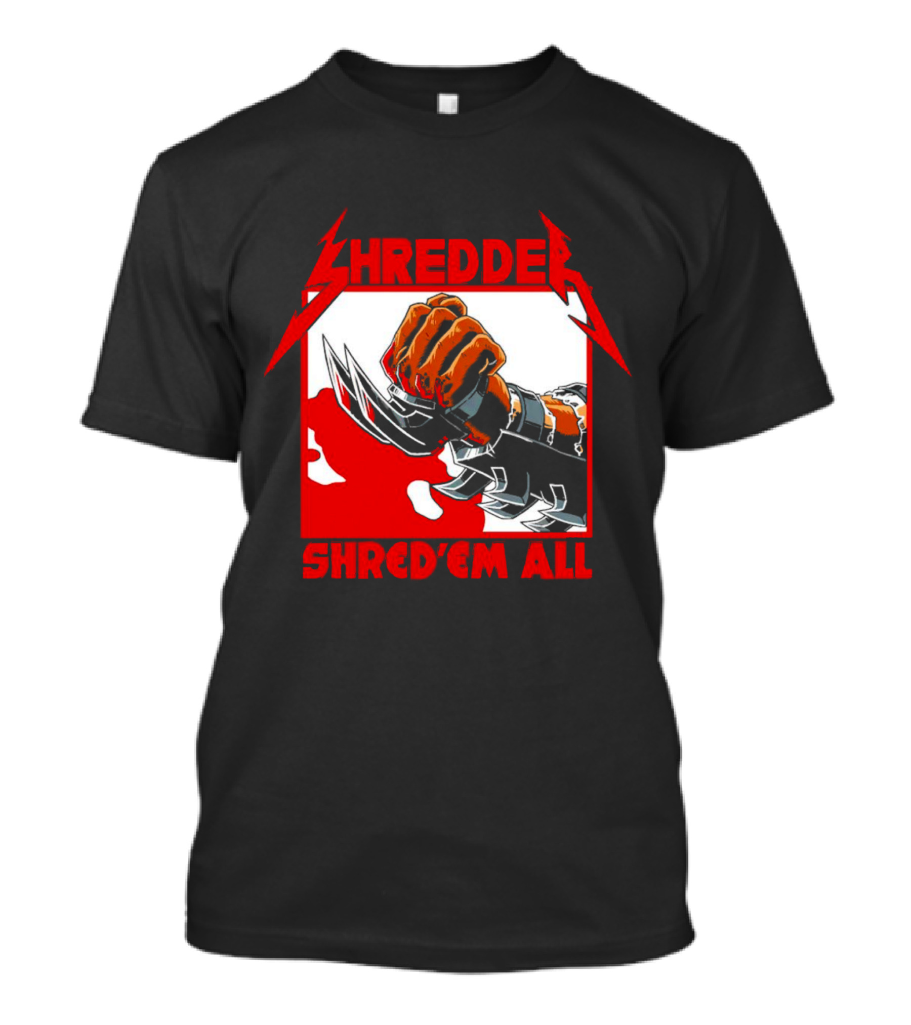 Shredder Shred ‘Em All Metal Fist T-Shirt