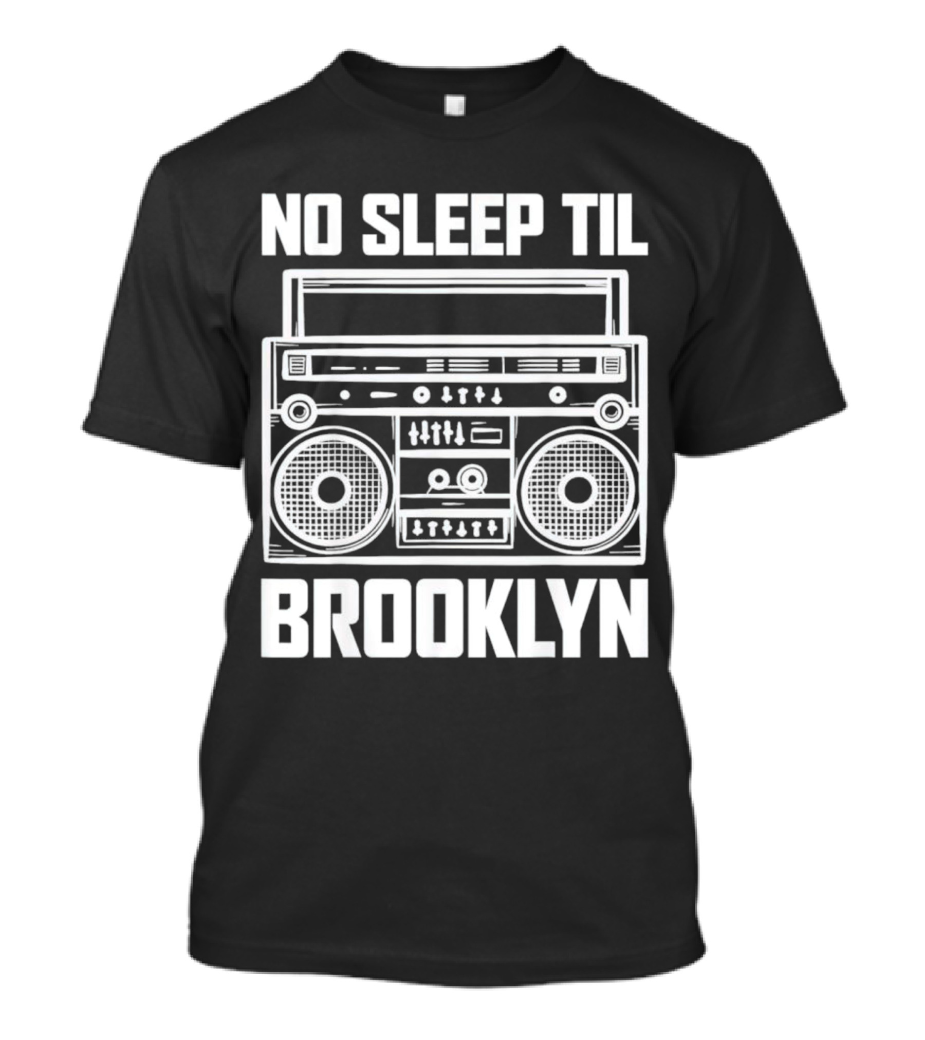No Sleep Til Brooklyn Boombox T-Shirt