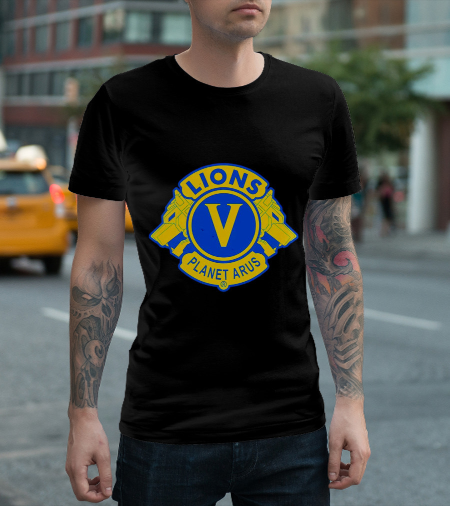 Lions V Planet Arus Emblem T-Shirt