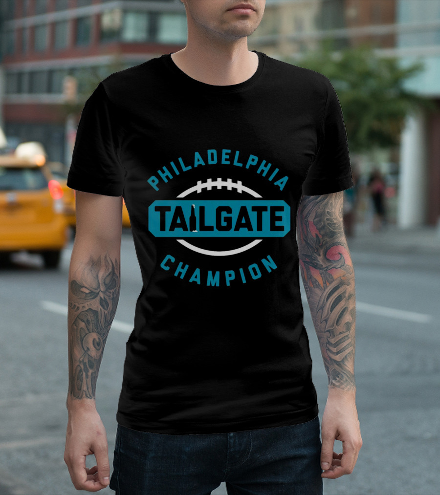 Philadelphia Tailgate Champion Eagles Football T-Shirt