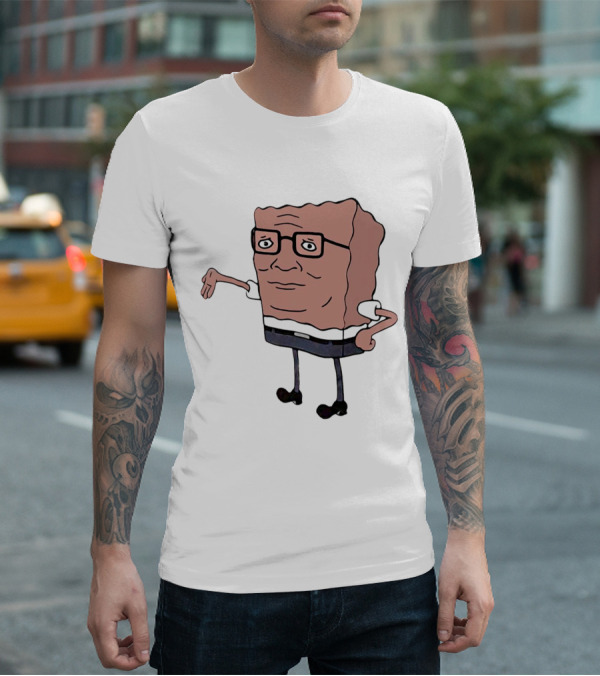 Damnit Spongebobby Meme Mashup With Glasses T-Shirt