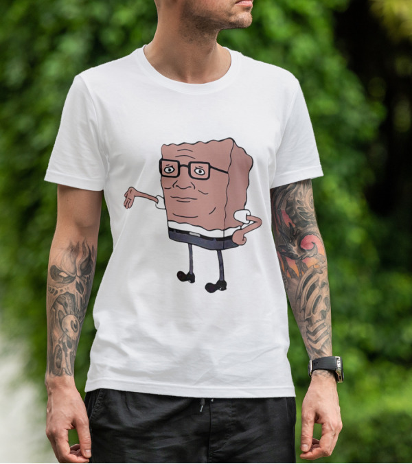 Damnit Spongebobby Meme Mashup With Glasses T-Shirt