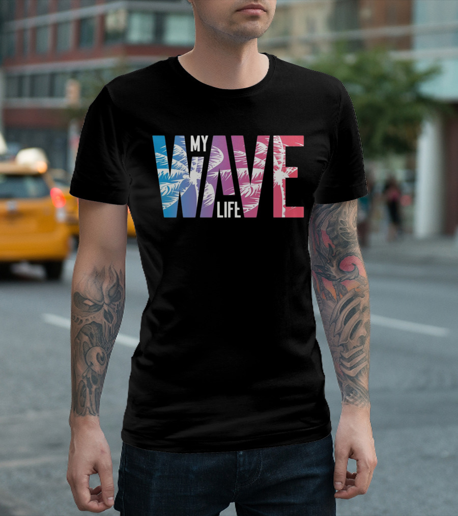 My Wave Life Palm T-Shirt