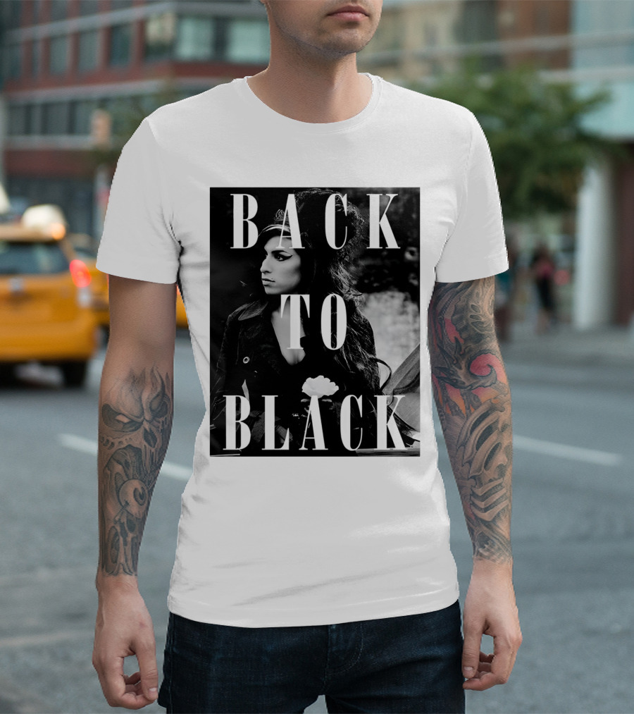 Amy Winehouse Back To Black T-Shirt