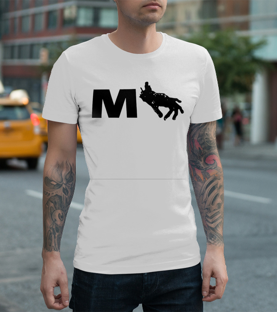 Monkeypaw Productions M with Hand Silhouette Jordan Peele T-Shirt