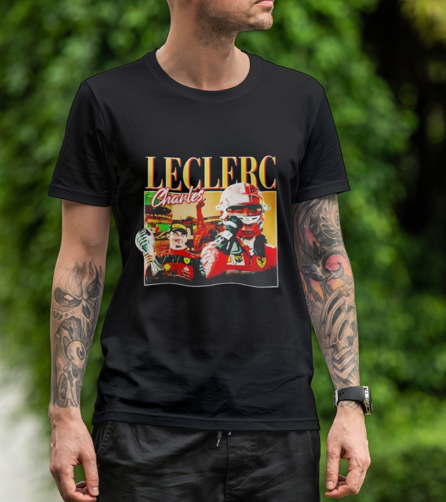 Leclerc Charles Racing Victory Celebration Legends T-Shirt