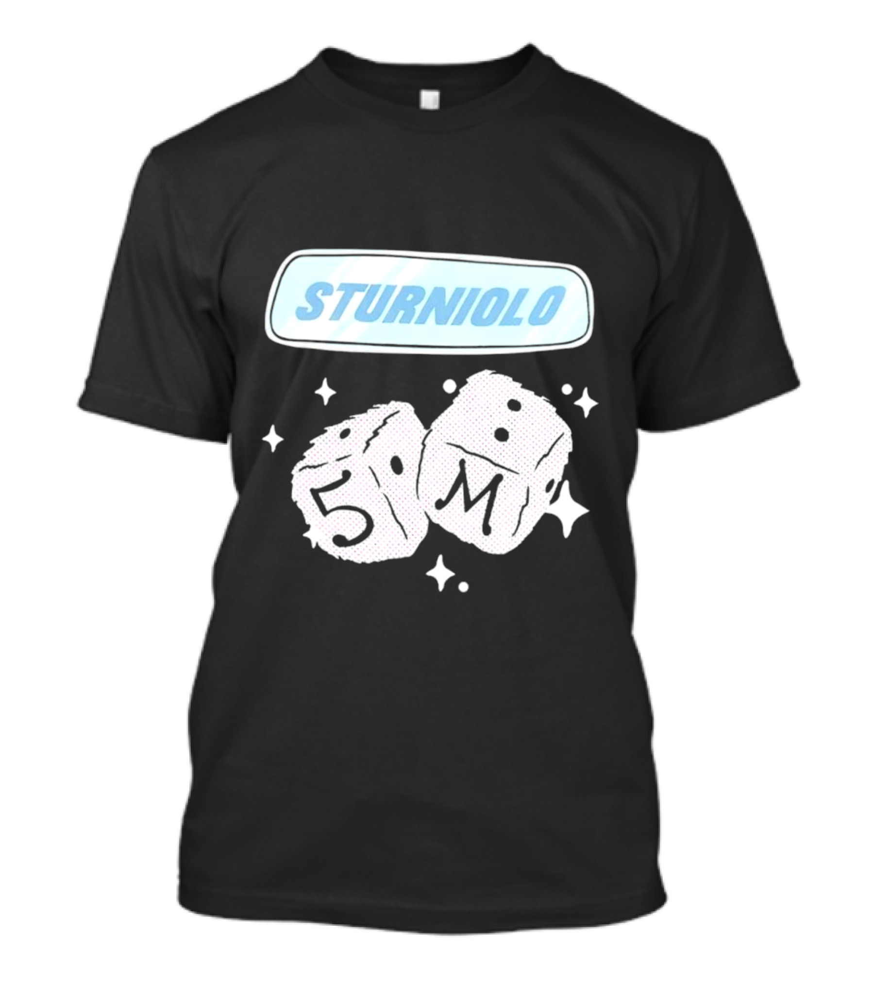 Sturniolo 5M Dice Celebration Iconic Milestone T-Shirt