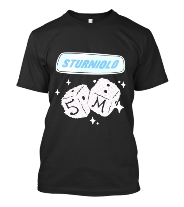 Sturniolo 5M Dice Celebration Iconic Milestone T-Shirt
