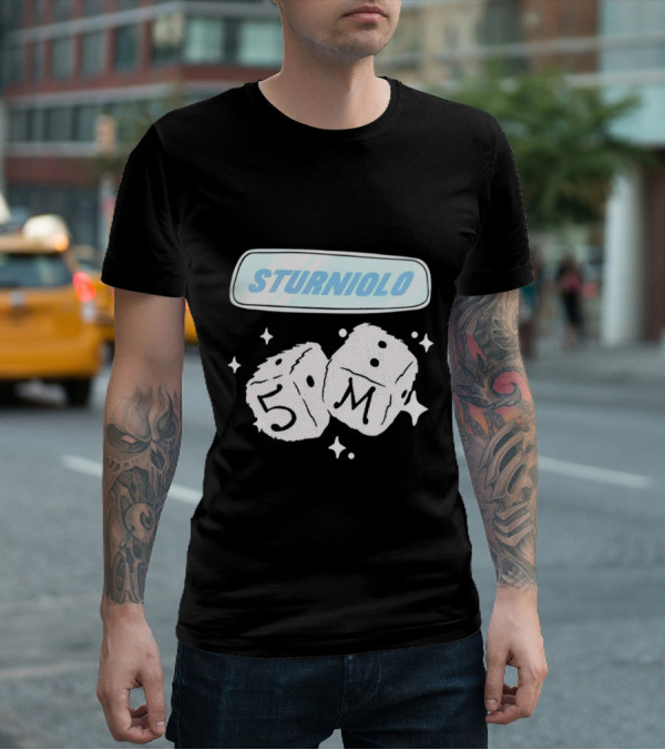 Sturniolo 5M Dice Celebration Iconic Milestone T-Shirt