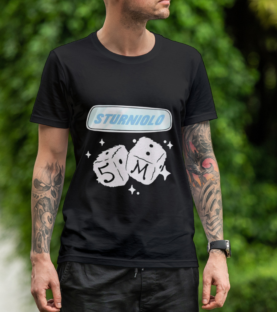 Sturniolo 5M Dice Celebration Iconic Milestone T-Shirt