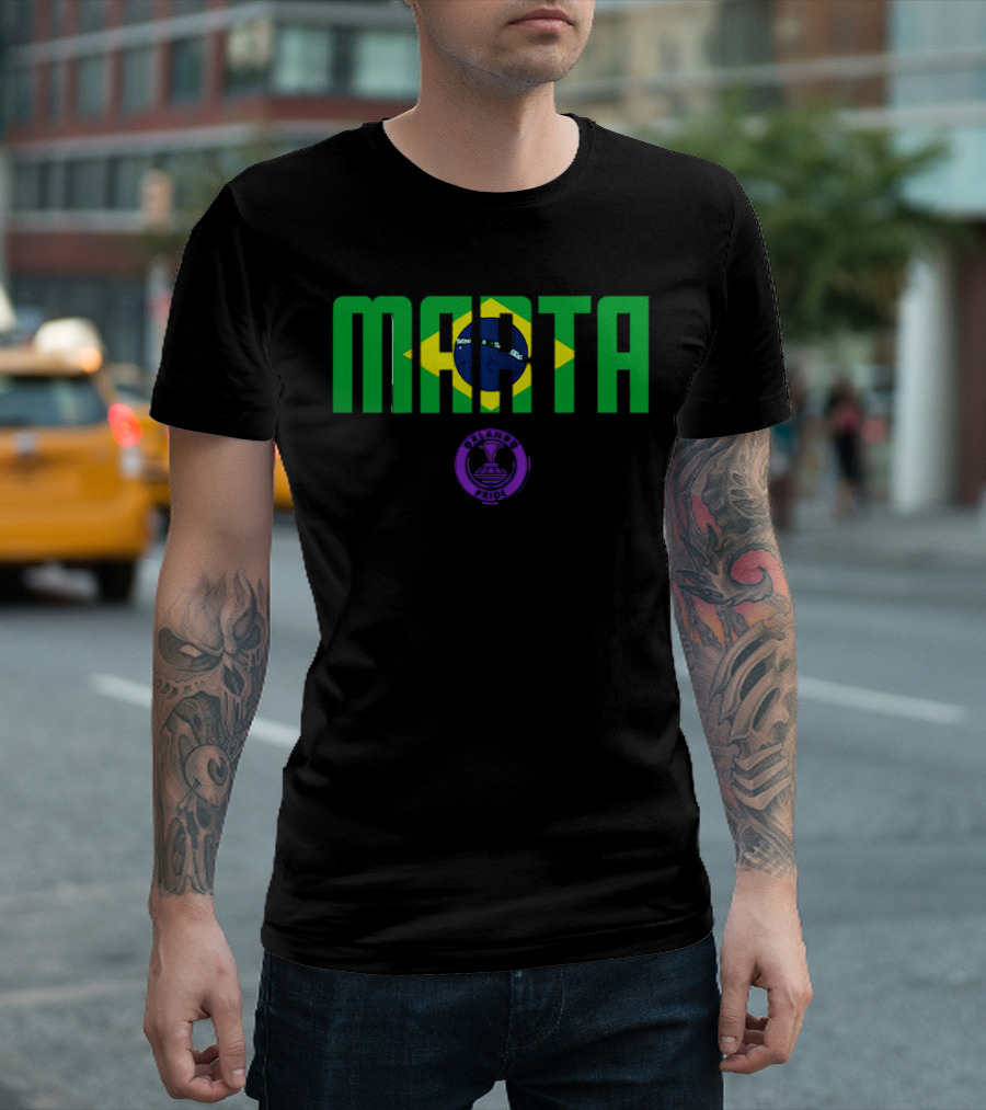 Marta Brazil Flag Orlando Pride T-Shirt