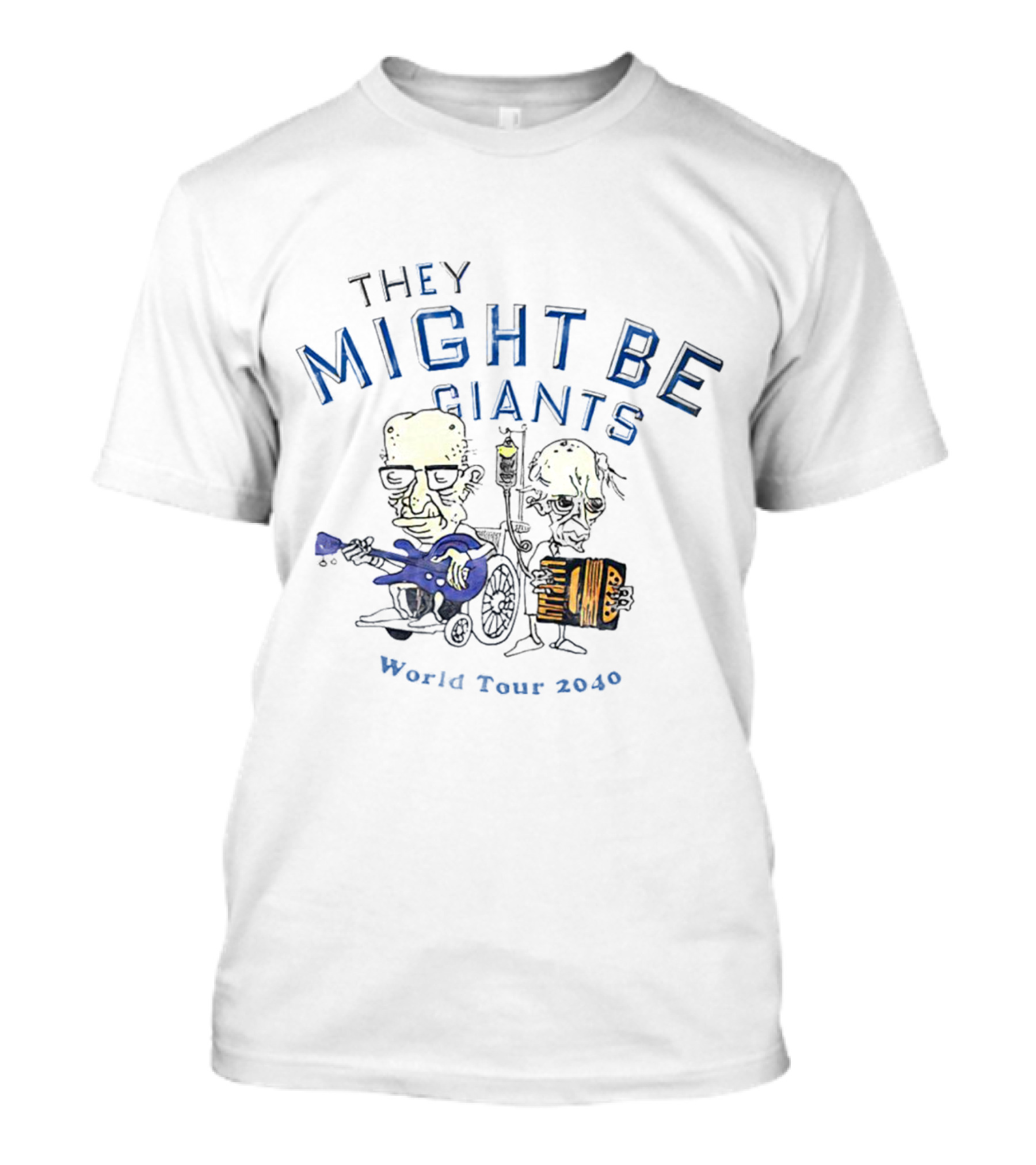 They Might Be Giants World Tour 2040 T-Shirt