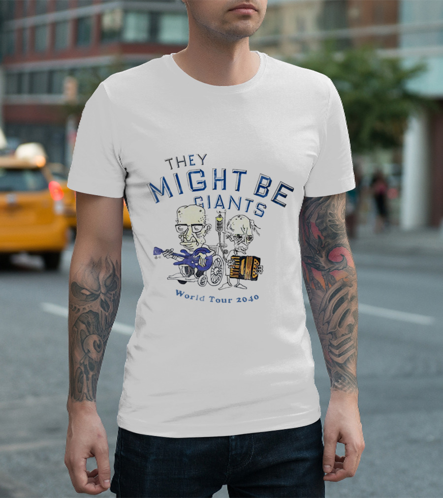 They Might Be Giants World Tour 2040 T-Shirt