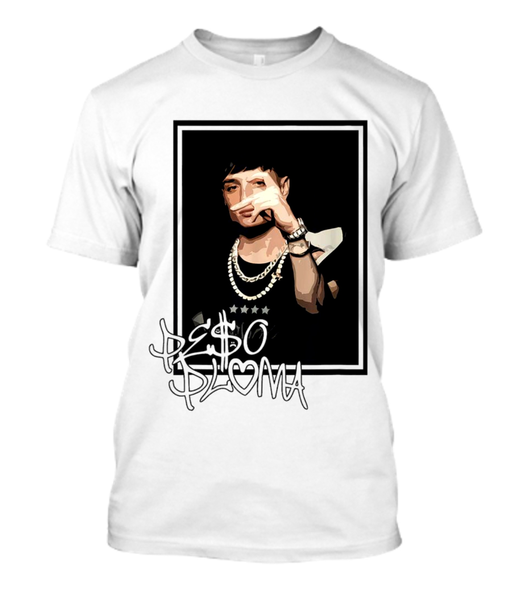 Peso Pluma Hip Hop Style Regional Mexican T-Shirt