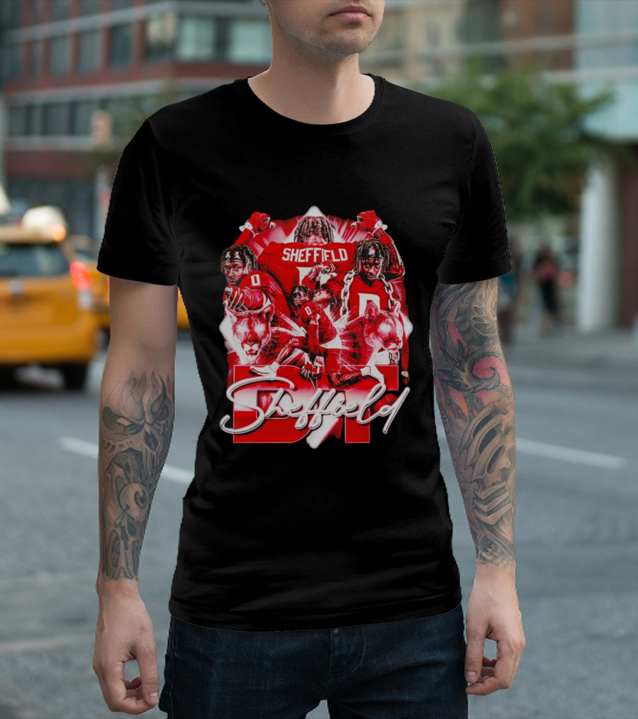 DT Sheffield Washington State Cougars Sheffield Vintage T-Shirt