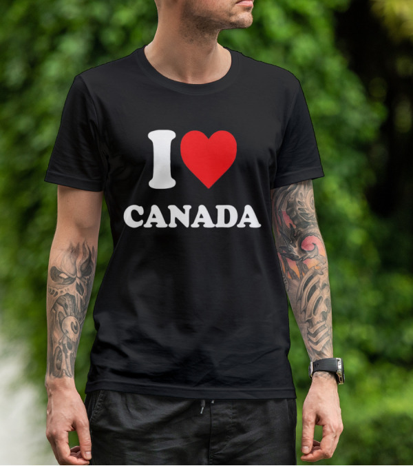 I Love Canada Elon Musk T-Shirt