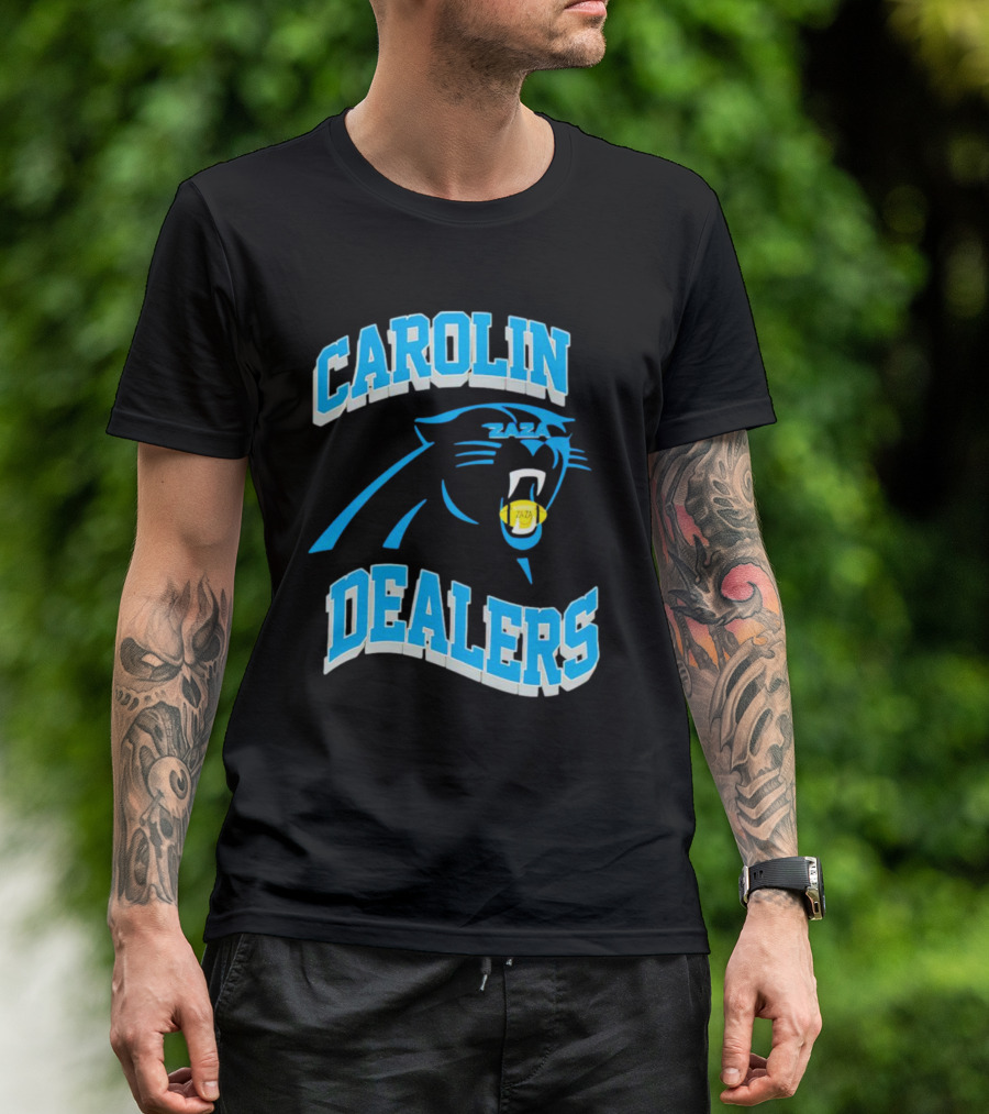 Carolina Panthers Dealers Support Your Local Zaza Dealer T-Shirt