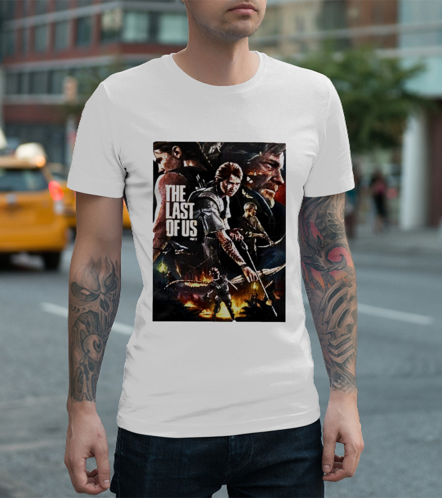 The Last of Us Part II Apocalyptic Survivor Adventure T-Shirt