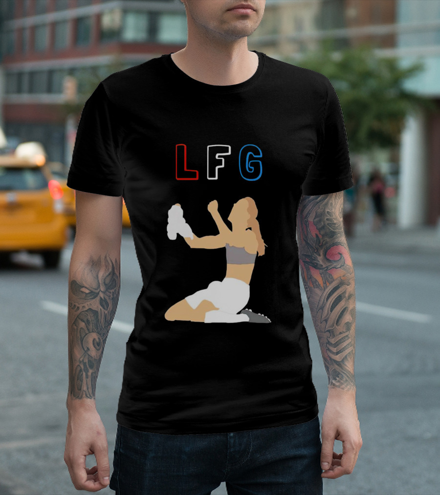 USWNT Soccer LFG Brandi Chastain T-Shirt
